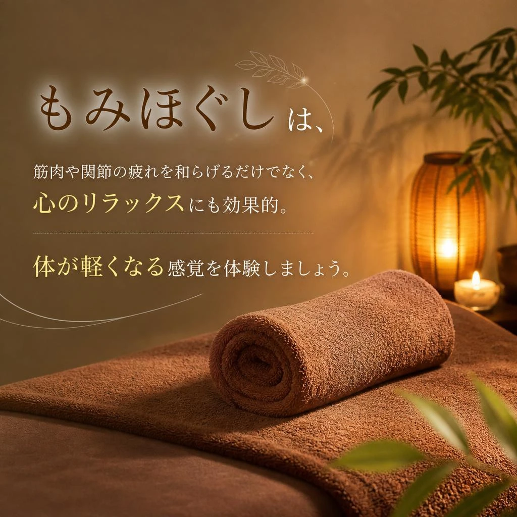 もみほぐしの効果